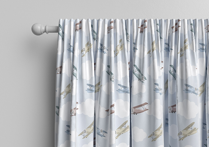 Flying Ace, Rainbow - Made to Measure Curtains - Image 10